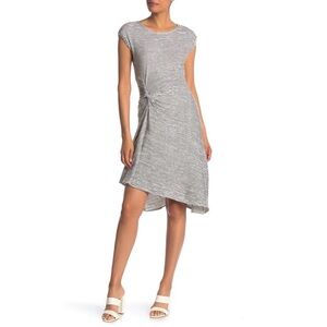 Max Studio • Twist Front Cap Sleeve Dress